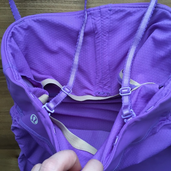 Lululemon Power Purple Tank Top Adjustable Straps - Picture 9 of 10